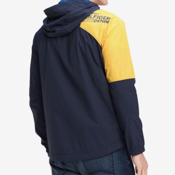 Tommy Hilfiger, Men's Union Color blocked Hooded - Picture 2 of 3